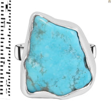 Adjustable Turquoise Sterling Silver Ring