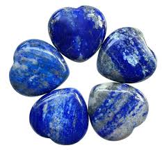 Lapis Lazuli Puffy Heart