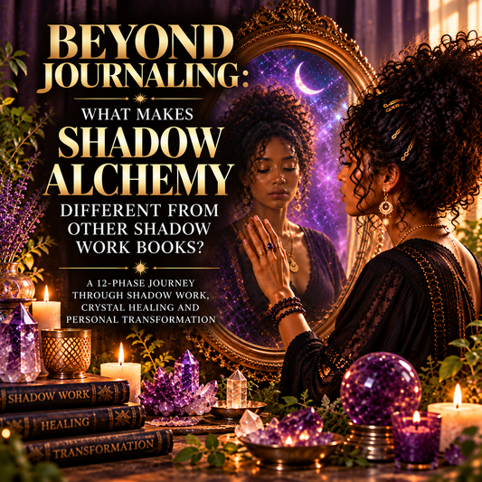 Beyond Journaling: What Makes Shadow Alchemy Different From Other Shadow Work Books?