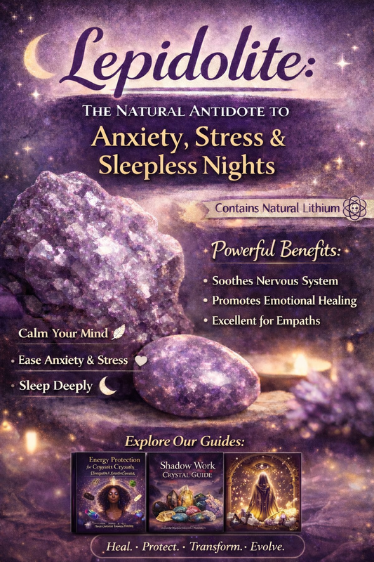 Lepidolite Meaning: The Lithium-Rich Crystal for Anxiety, Stress & Emotional Healing