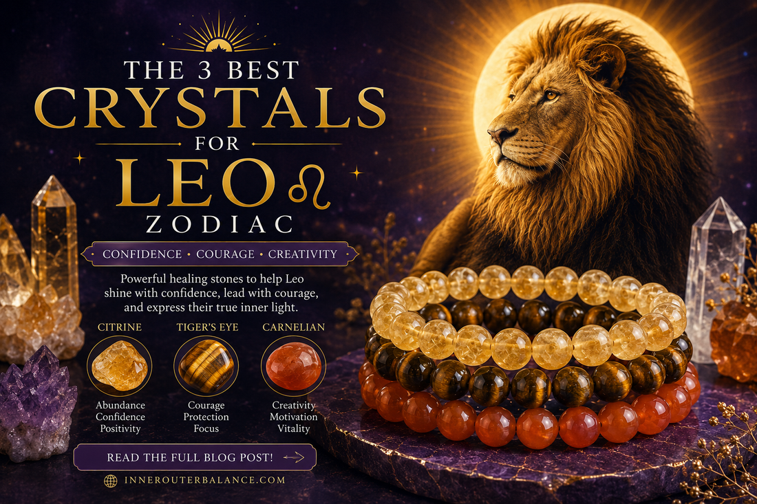 The 3 Best Crystals for Leo Zodiac: Healing Stones for Confidence, Courage & Personal Power