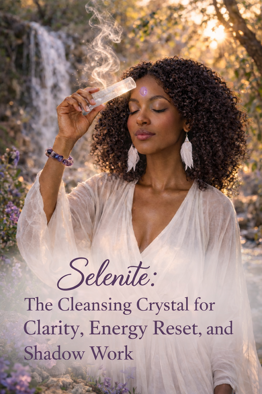 Selenite: The Cleansing Crystal for Clarity, Energy Reset, and Shadow Work | Inner Outer Balance