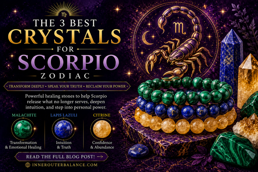 3 Best Crystals for Scorpio: Malachite, Lapis Lazuli & Citrine