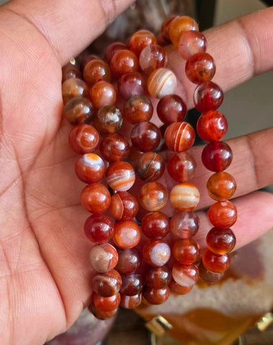 Carnelian Crystal Bracelet – Ignite Passion, Confidence & Vitality