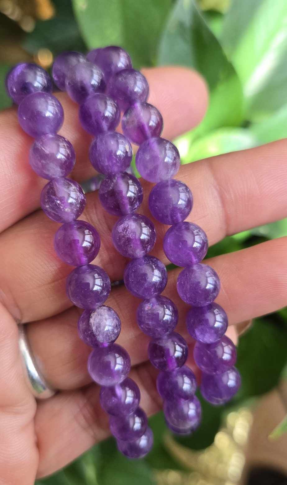 Amethyst Bracelet | Calm, Clarity & Spiritual Protection Crystal Bracelet