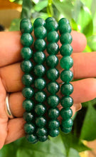 Dark Green Aventurine Bracelet – Luck, Abundance & Heart Healing