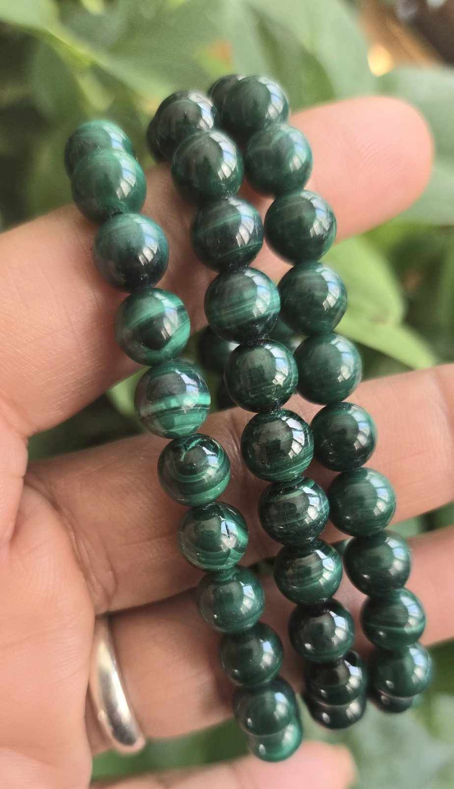 Genuine Malachite Crystal Energy Bracelet