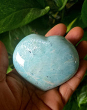 Amazonite Heart - Calming, Truth & Emotional Balance