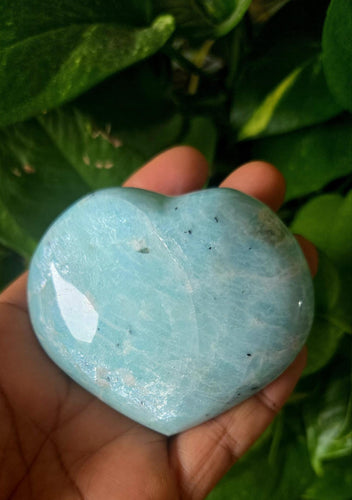 Amazonite Heart - Calming, Truth & Emotional Balance