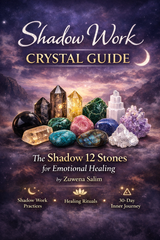 Shadow Work Crystal Guide | The Shadow 12 Stones for Emotional Healing (Digital Guide)