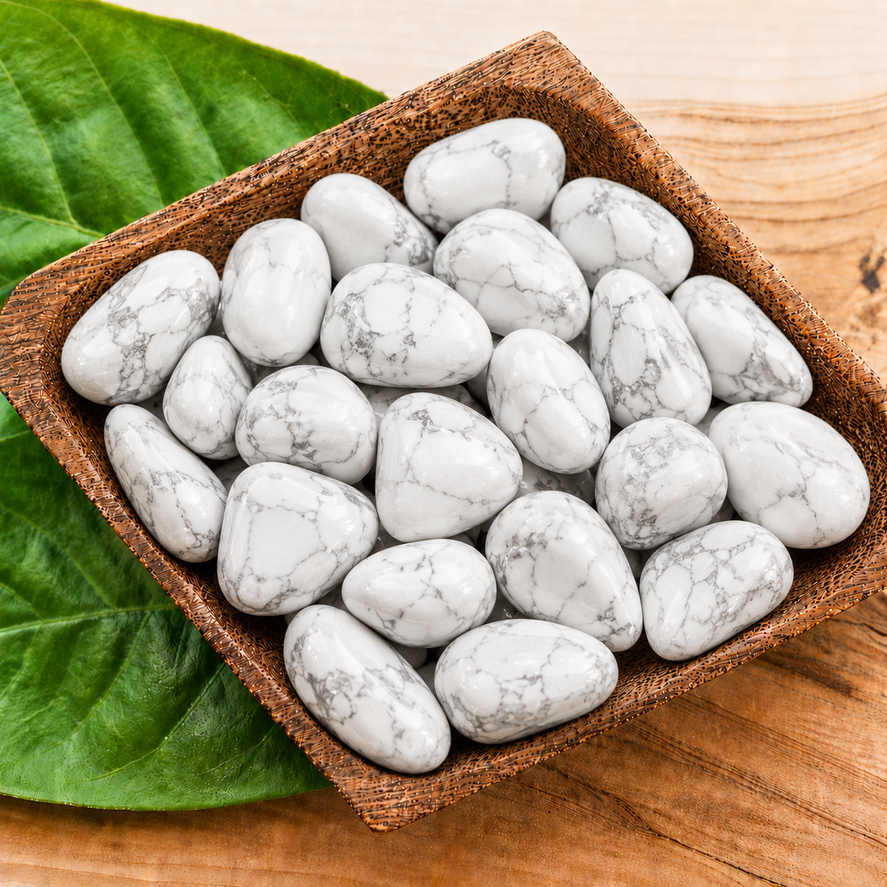 Howlite Tumbled Stone