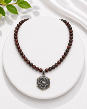 Red Tiger's Eye Aries Necklace