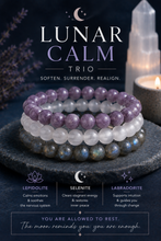Shadow Work Healing Bracelet Bundle | Emotional Healing, Transformation & Inner Growth Crystal Trio