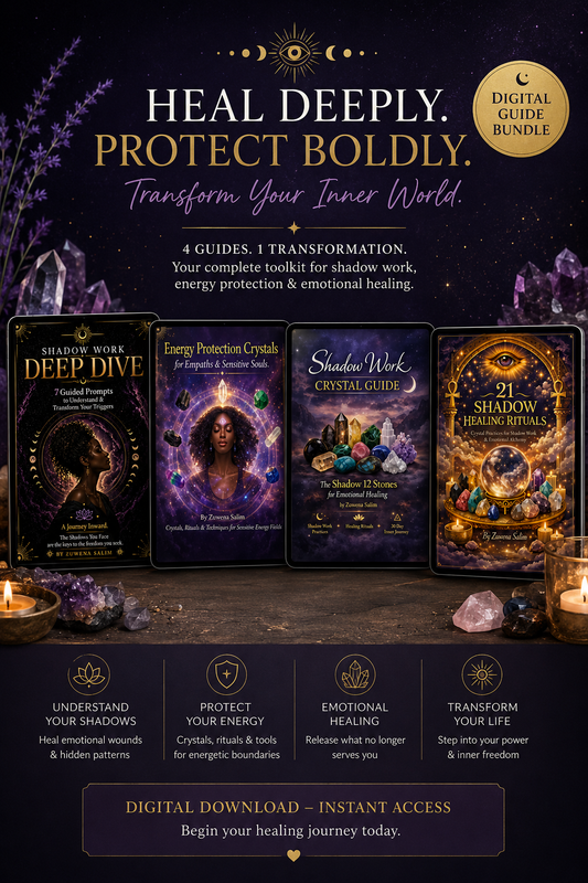 Shadow Work & Energy Healing Bundle: The Full Transformation Journey (4 Digital Guides)
