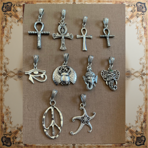 Sacred Symbol Interchangeable Slider Pendants