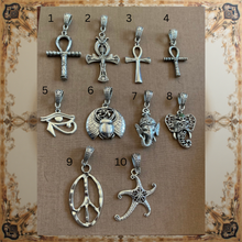 Sacred Symbol Interchangeable Slider Pendants
