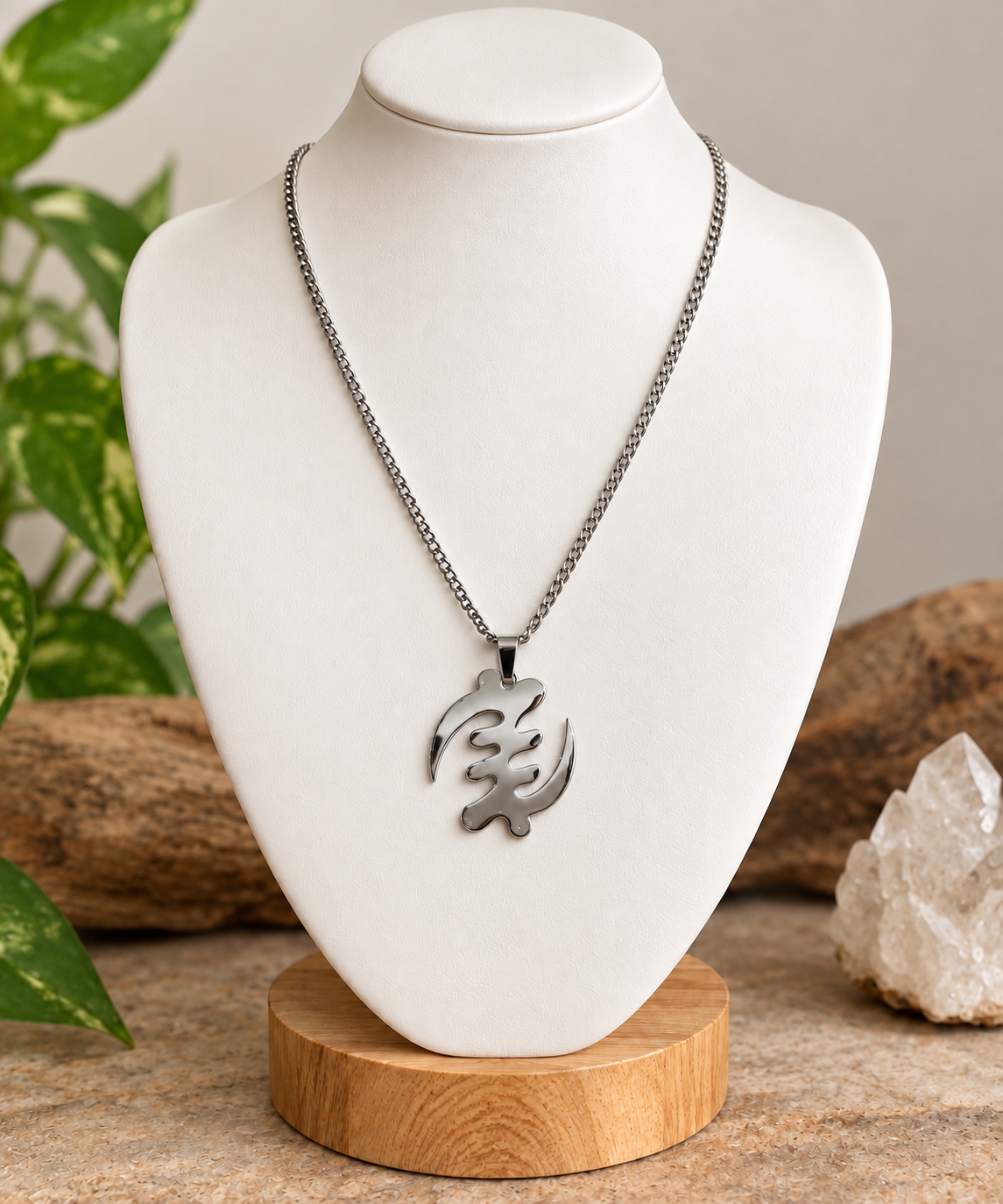 Stainless Steel Gye Name Necklace | 20" Chain