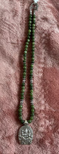 Jade Necklace with Ganesh Pendant – Handmade Sacred Jewelry