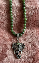 Handmade Jade Elephant Protection Necklace
