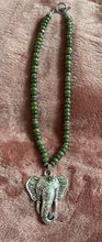 Jade Necklace with Large Elephant Head Pendant – Prosperity, Wisdom &amp; Protection