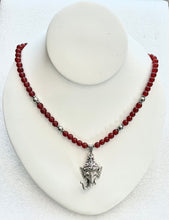 Carnelain Ganesh Necklace – Handmade Sacred Jewelry