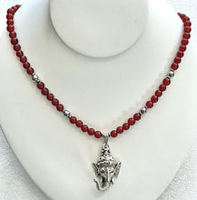 Carnelain Ganesh Necklace – Handmade Sacred Jewelry