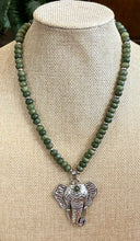 Jade Necklace with Large Elephant Head Pendant – Prosperity, Wisdom &amp; Protection