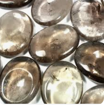 Smoky Quartz Worry Stones