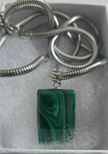Malachite Pendant Necklace