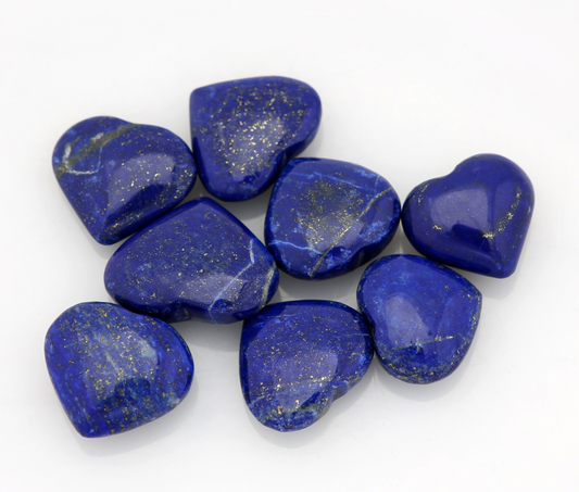 Lapis Lazuli Puffy Heart