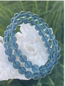 Blue Fluorite Bracelet – Clarity, Calm & Intuition