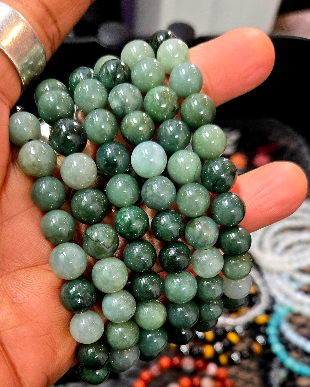 Burmese Jade Bracelet – Attract Wealth, Protection & Emotional Balance