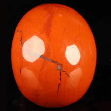 3" Hand Carved Red Jasper Skull