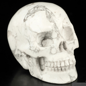 3.5" Hand Carved Skull