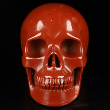 3.5" Hand Carved Red Jasper Skull