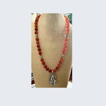 Carnelain Ganesh Necklace – Handmade Sacred Jewelry