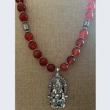 Carnelain Ganesh Necklace – Handmade Sacred Jewelry