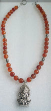 Carnelain Ganesh Necklace – Handmade Sacred Jewelry