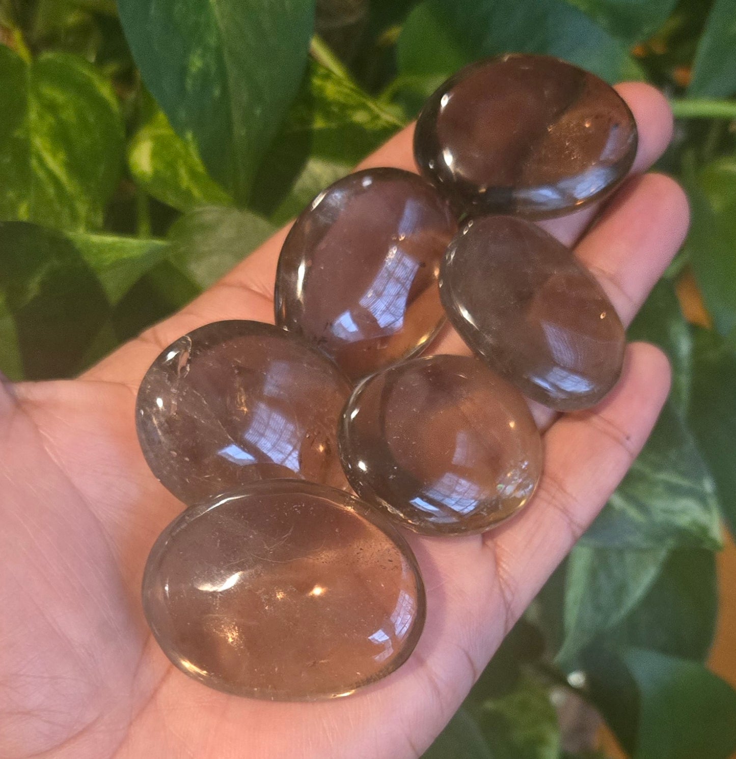 Smoky Quartz Worry Stones