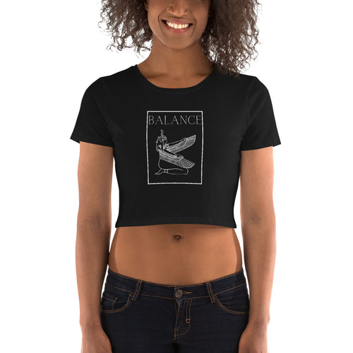 Ma'at Balance Women’s Crop Tee