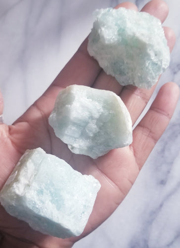 Rough Aquamarine Crystal