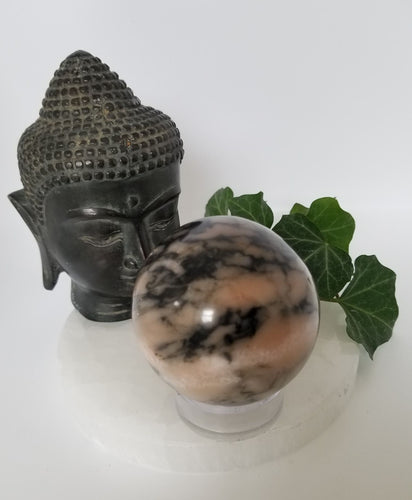 Pink Zebra Calcite Sphere