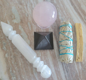 Limited Edition Happy Home Crystal Set