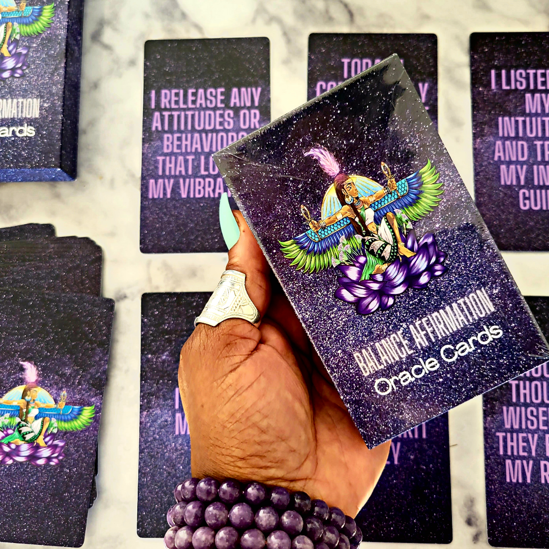 Balance Affirmation Oracle Card Deck