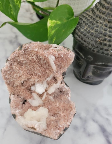 Stilbite on Heulandite Cluster