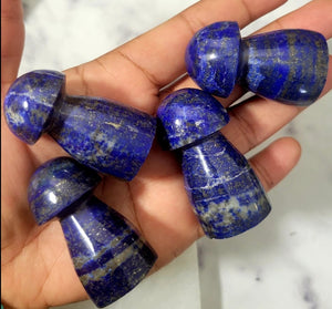 Gorgeous Lapis Lazuli Mushroom