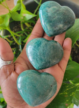 High Quality Amazonite Puffy Heart From Madagascar