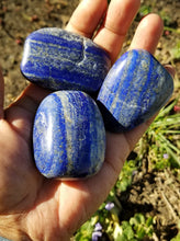 Large Lapis Lazuli Palm Worry Stone