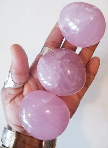 Large Rose Quartz Gallet