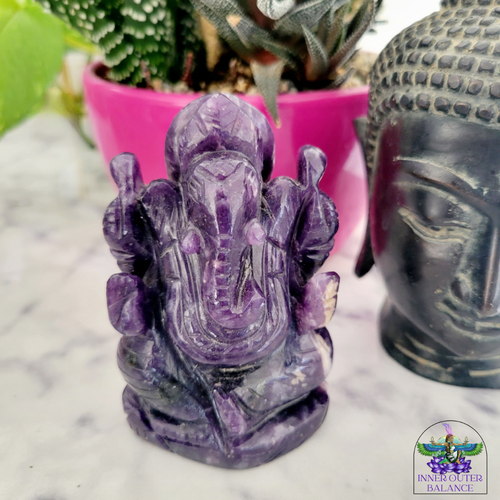 Lepidolite Ganesh